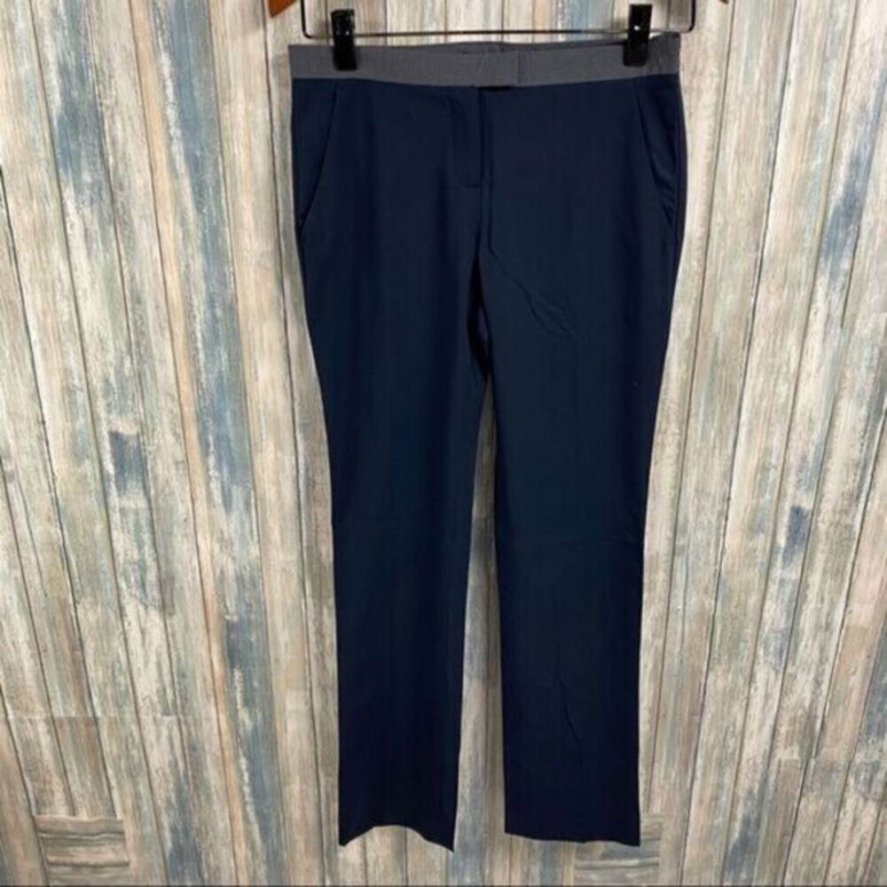 Theory Straight Leg Pants sz 4 All Weather Wool #Z632